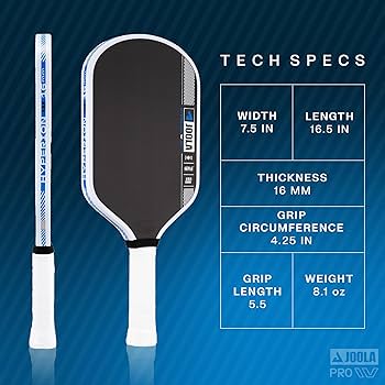 【新品】JOOLA ヨーラ ベン・ジョンズ プレセウス プロ Ⅳ 16MM JOOLA Ben Johns Perseus Pro IV 16mm Pickleball Paddle